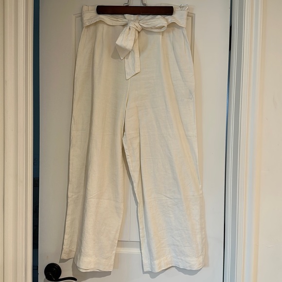 Zara Pants & Jumpsuits Zara Linen Pants Poshmark
